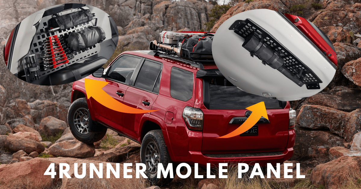 TOP 4Runner Molle Panel Storage Solutions