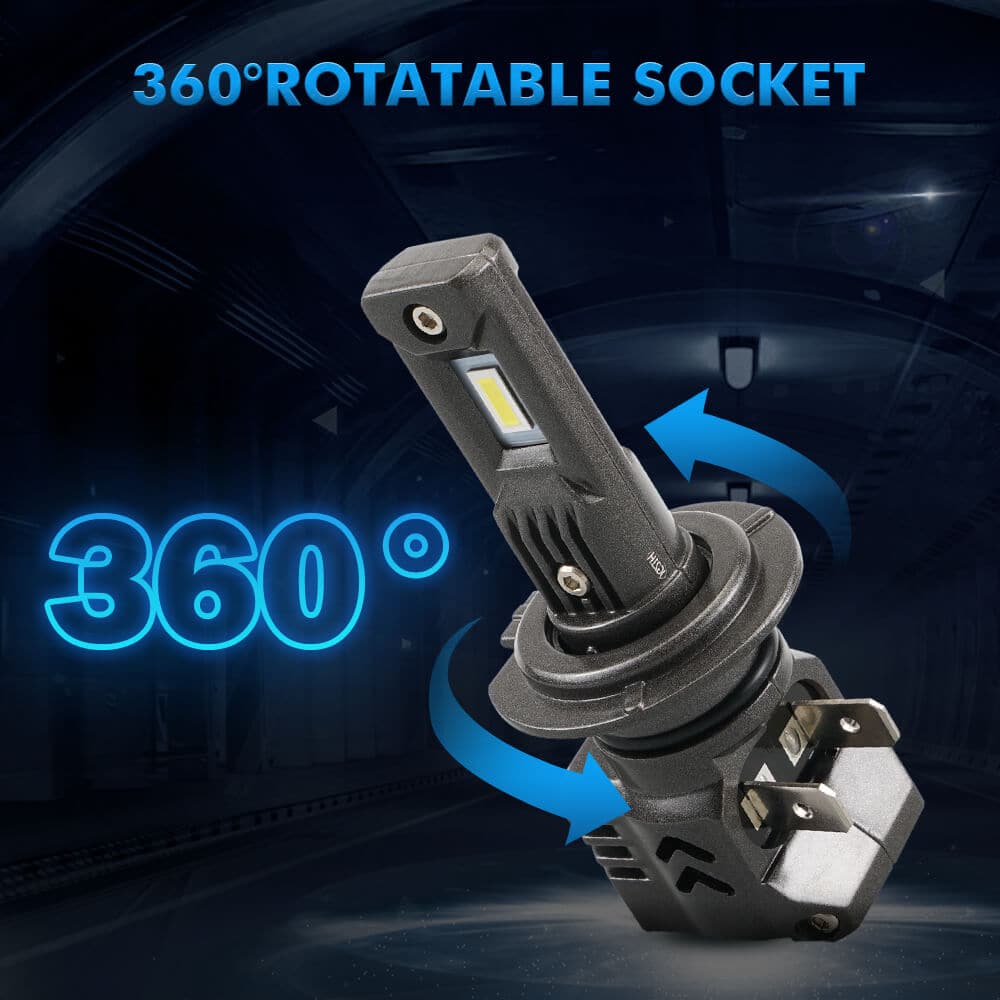 S350 H7 LED Headlight Bulb High Beam Lamp 6000LM For Suzuki Kizashi 10-13