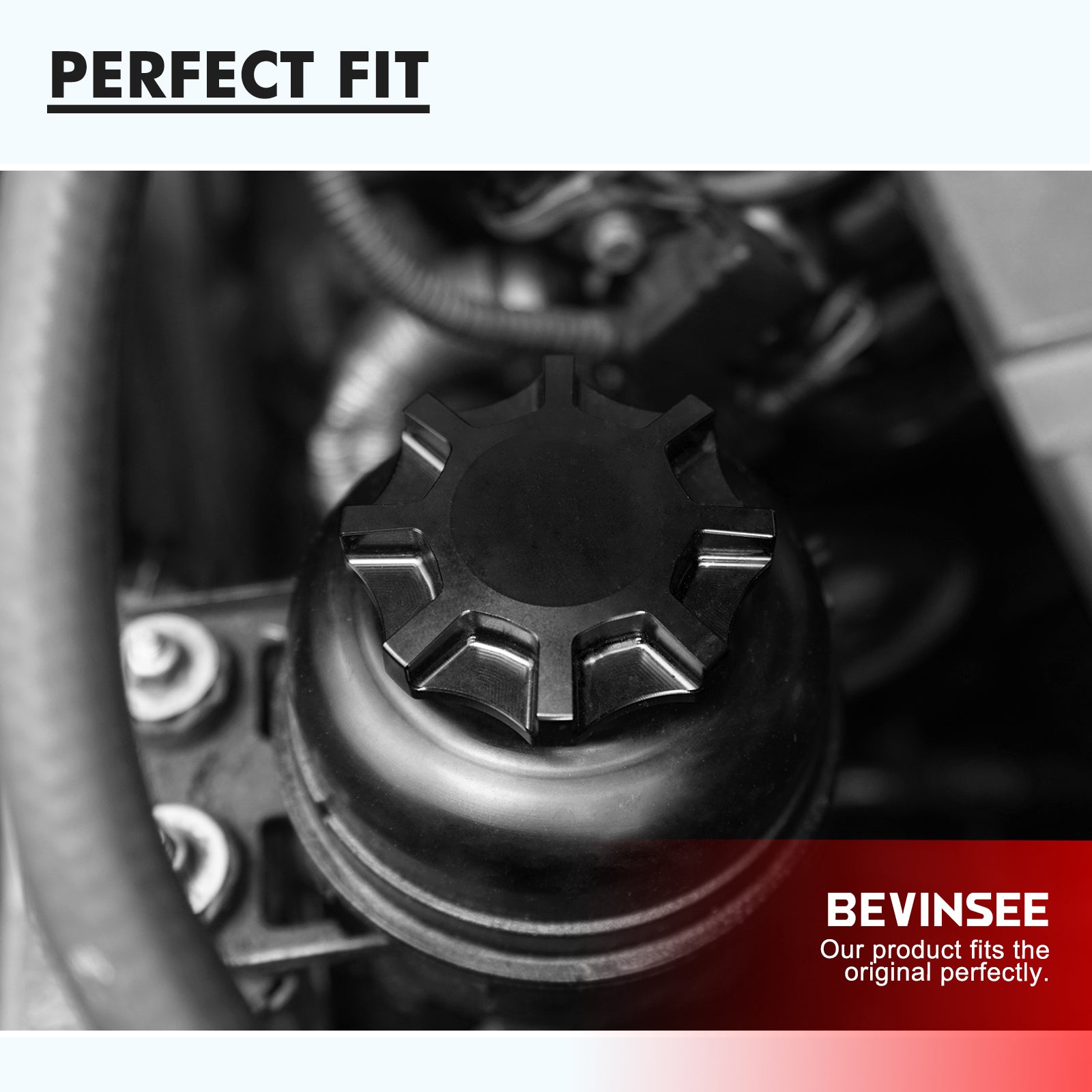 Power Steering Reservoir Cap Replacement For BMW E36 E46 E90 E39 Z4 E82 N54 N52 N55 N20
