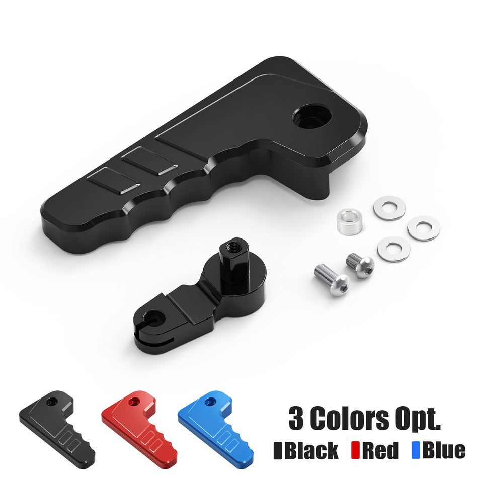 BEVINSEE Aluminum Engine Hood Release Lever Handle For VW Golf MK7