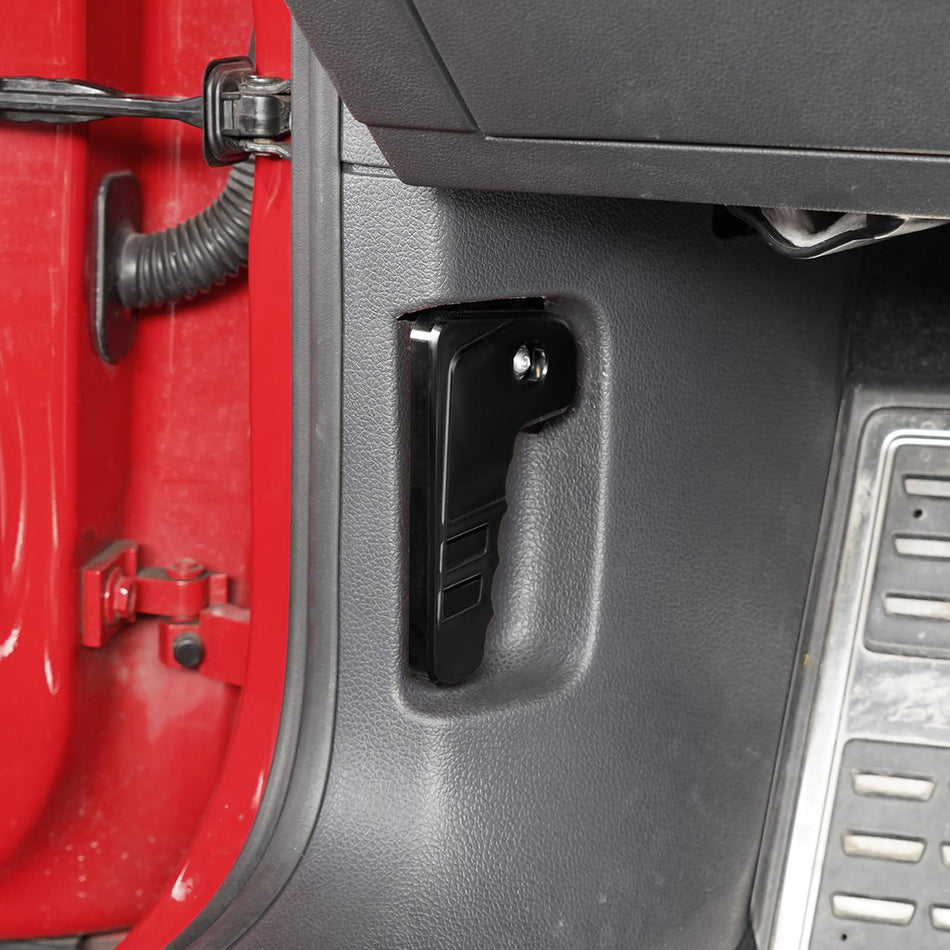 BEVINSEE Aluminum Engine Hood Release Lever Handle For VW Golf MK7