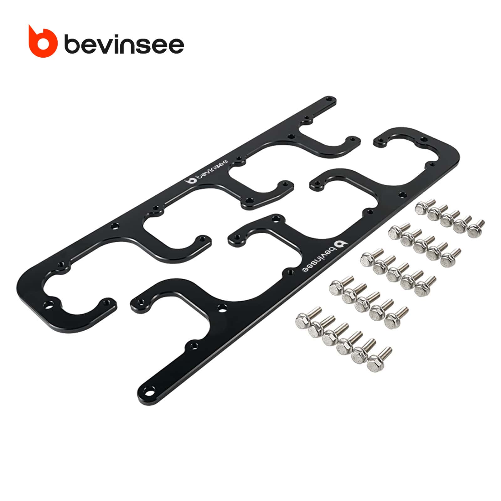 ICT Billet LS1/LS6 Ignition Coil Bracket Kit (551642) - Compatible With D580 (12558948) Coils For Corvette/Camaro