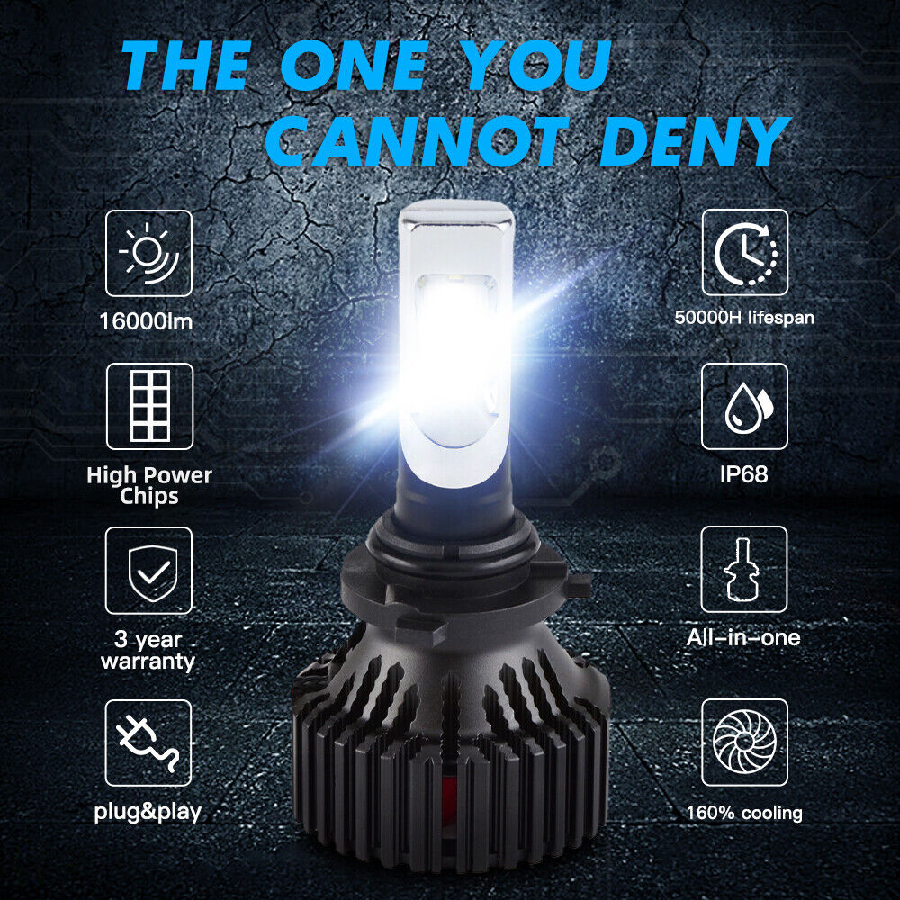 9006 HB4 LED Headlight Bulbs Low Beam For Toyota Camry Corolla Matrix