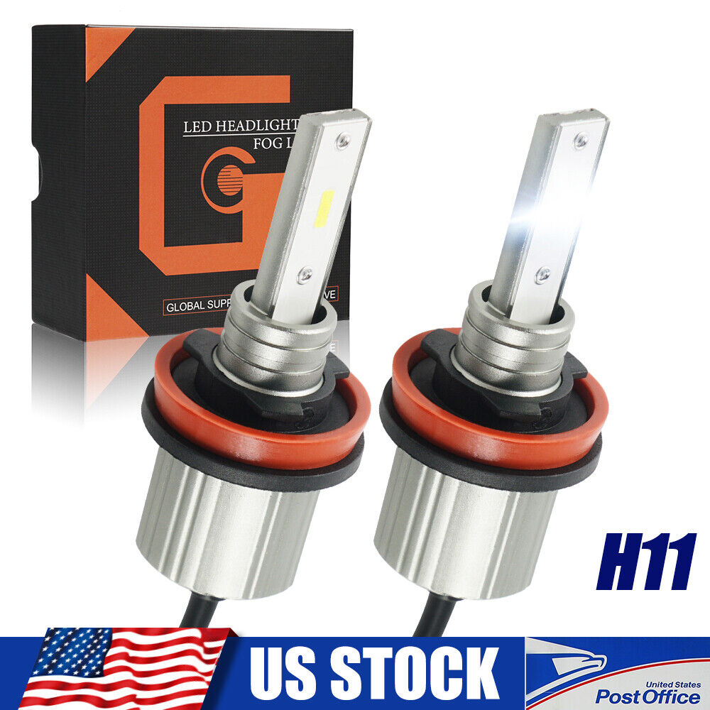 BEVINSEE H8 H11 LED Headlights Bulbs Lamp for Harley Street Glide Special FLHXS 2014-2019