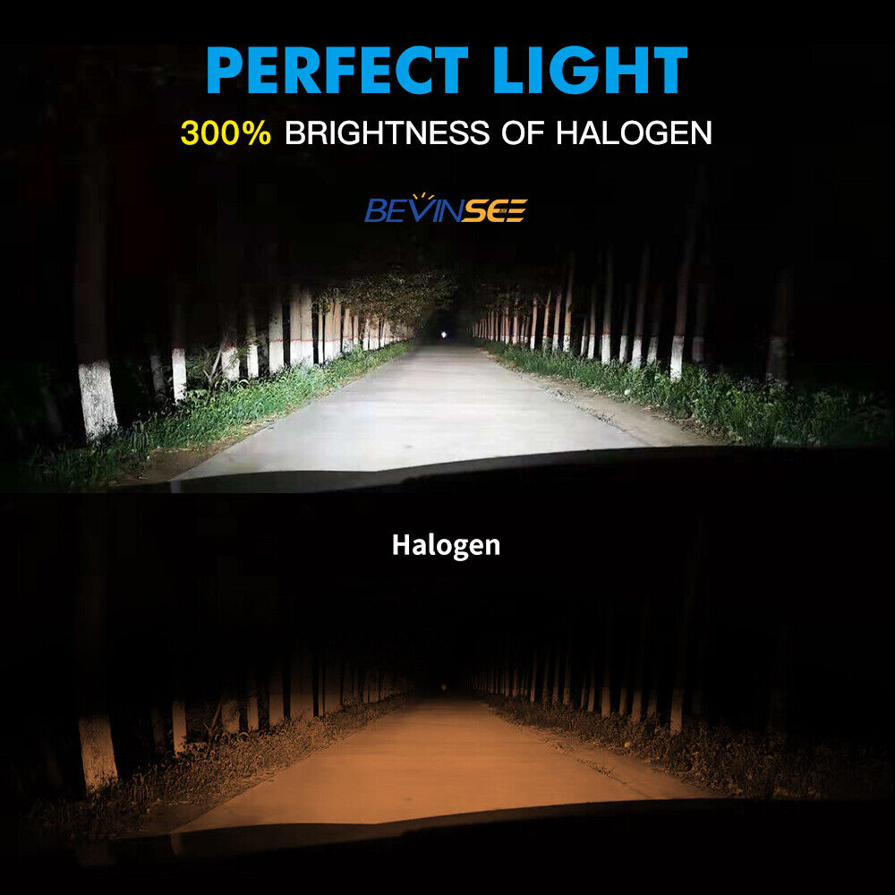 For Volvo S60 05-09 2012-2013 H9 H11 H8 LED Headlight High & Low Beam Bulbs