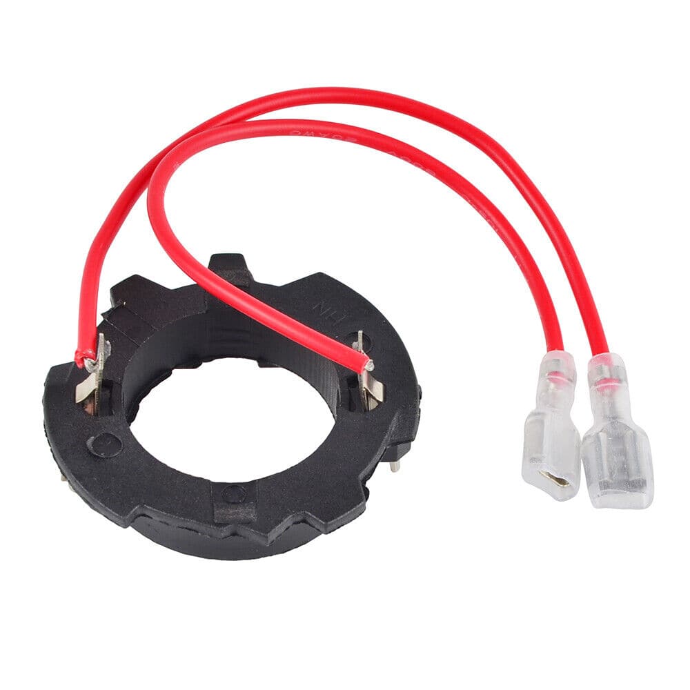 2x H7 LED Headlight Bulb Adapter Holders Socket Retainer For Jetta MK5 2005-2010 VW Golf GTI MK5