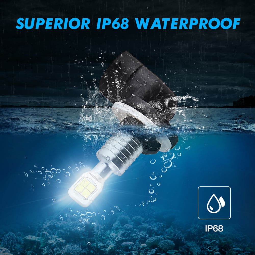 Bevinsee 80W 881 LED Fog Light Lamp Bulbs Kit