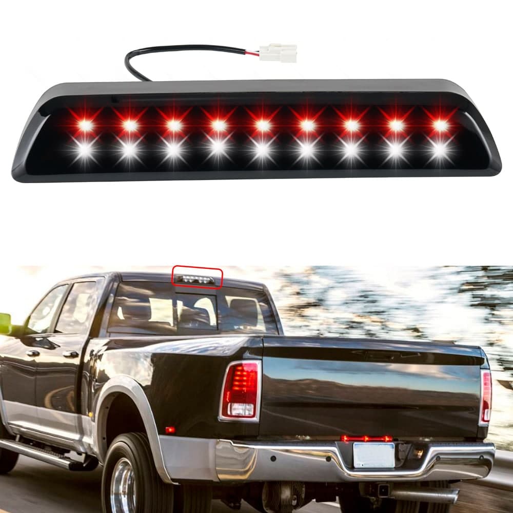 BEVINSEE LED 3rd Third Brake Reverse Light for Toyota Tundra 2007-2018 High Mount Lamp