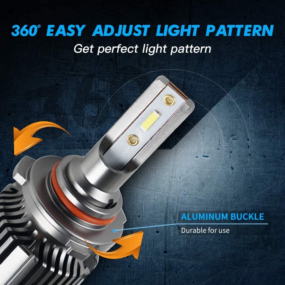 F31B H4/9003 Mini LED headlight bulbs