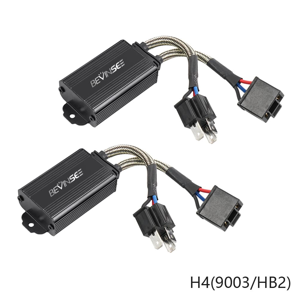 Bevinsee H7 LED Canbus Decoder H11 H8 LED Resistor Canbus