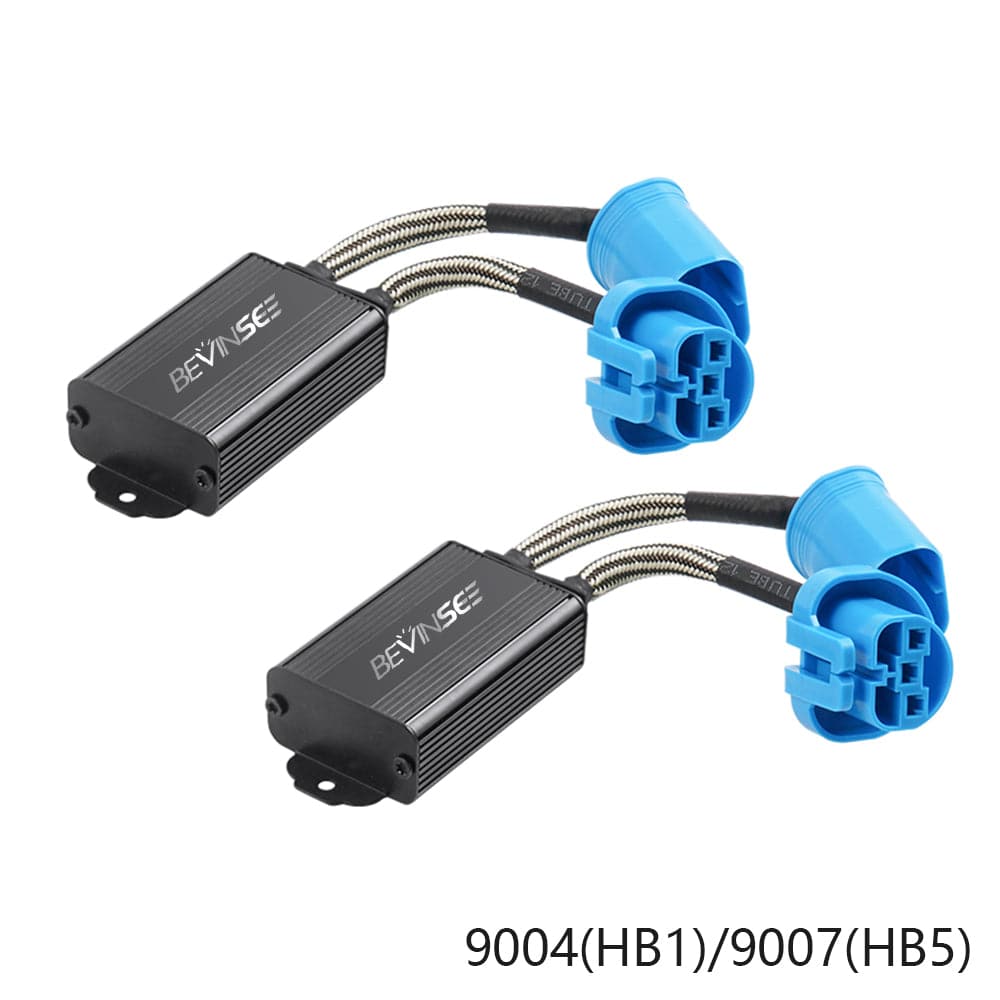 Bevinsee H7 LED Canbus Decoder H11 H8 LED Resistor Canbus