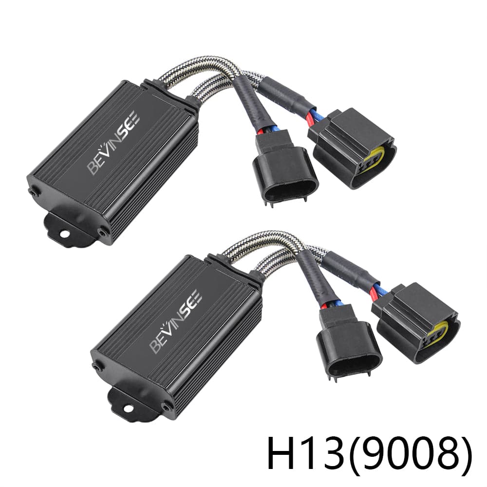 Bevinsee H7 LED Canbus Decoder H11 H8 LED Resistor Canbus