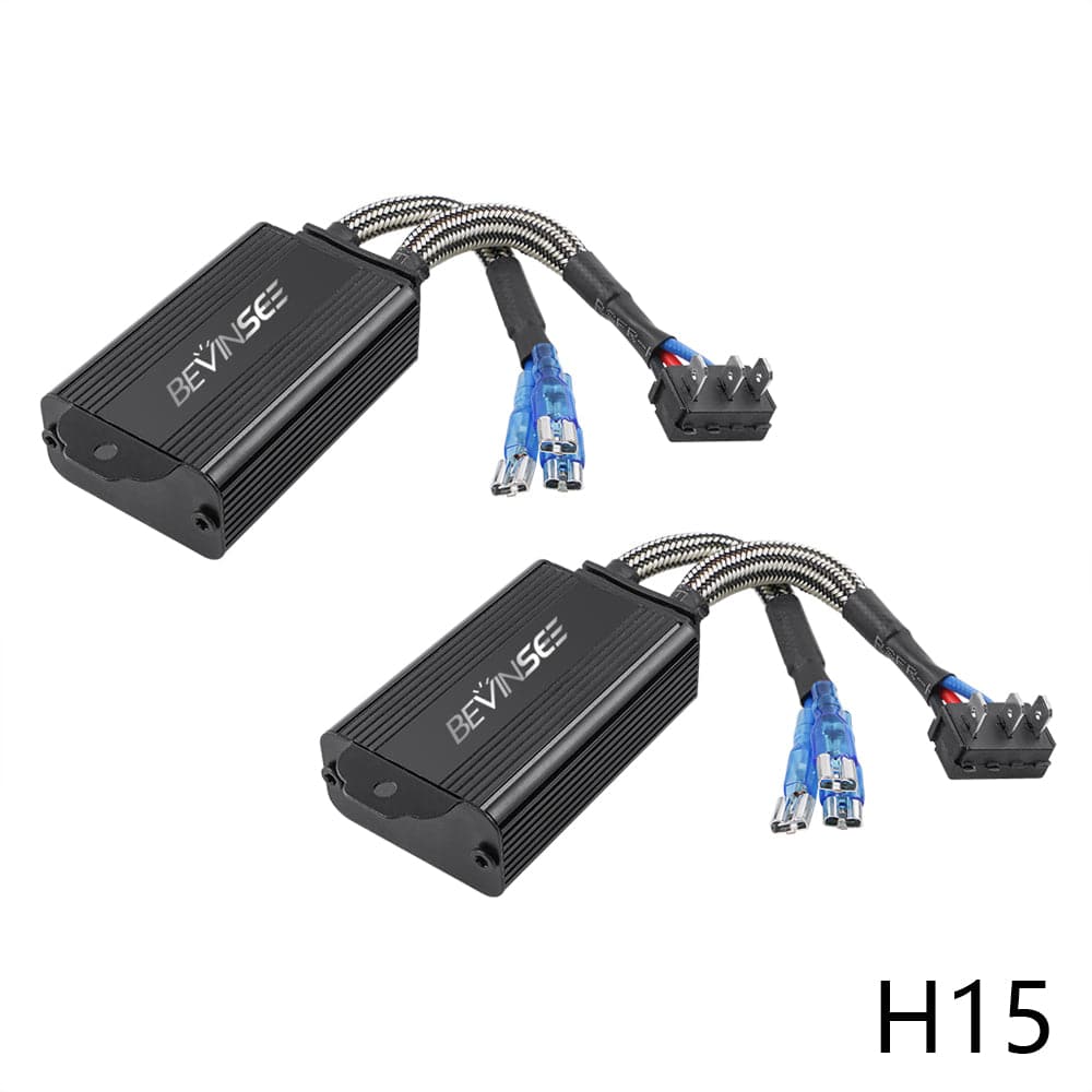 Bevinsee H7 LED Canbus Decoder H11 H8 LED Resistor Canbus