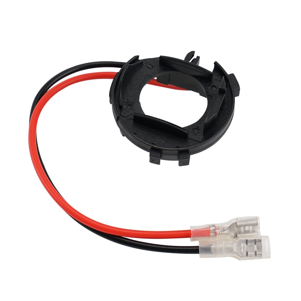 Bevinsee H7 LED Headlight Bulbs with Adapter Socket