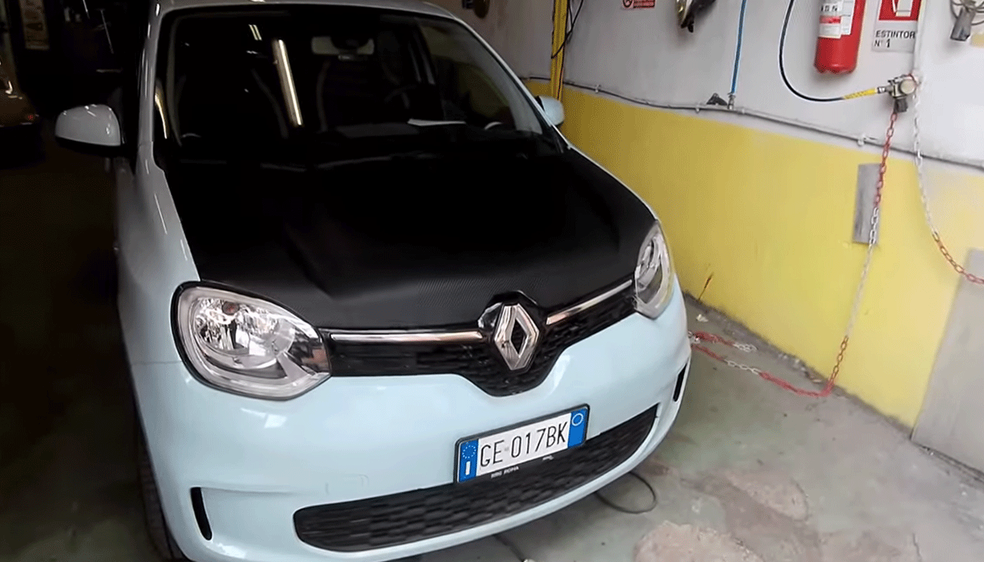 V45 H4 LED Bulb Test on Renault Twingo ze Electric 2021