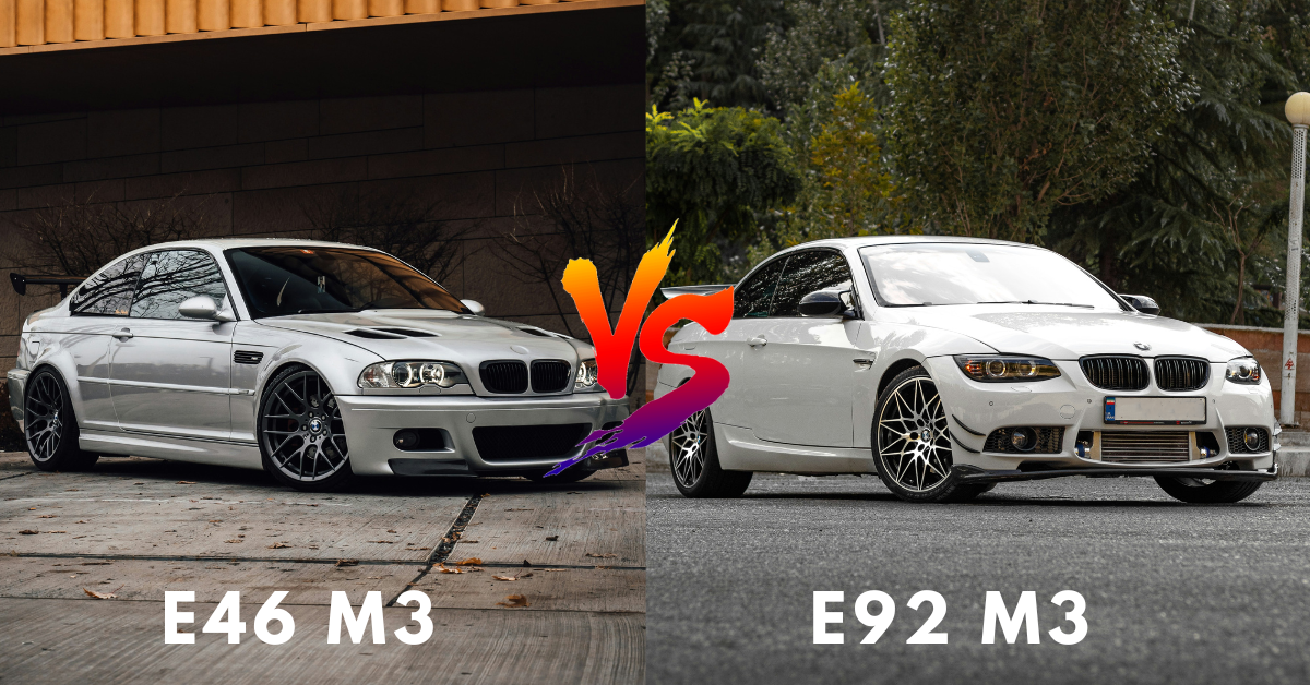 BMW E46 M3 VS BMW E92 M3
