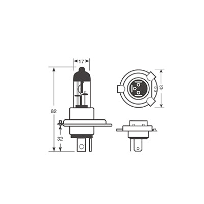 H4/9003 Bulb