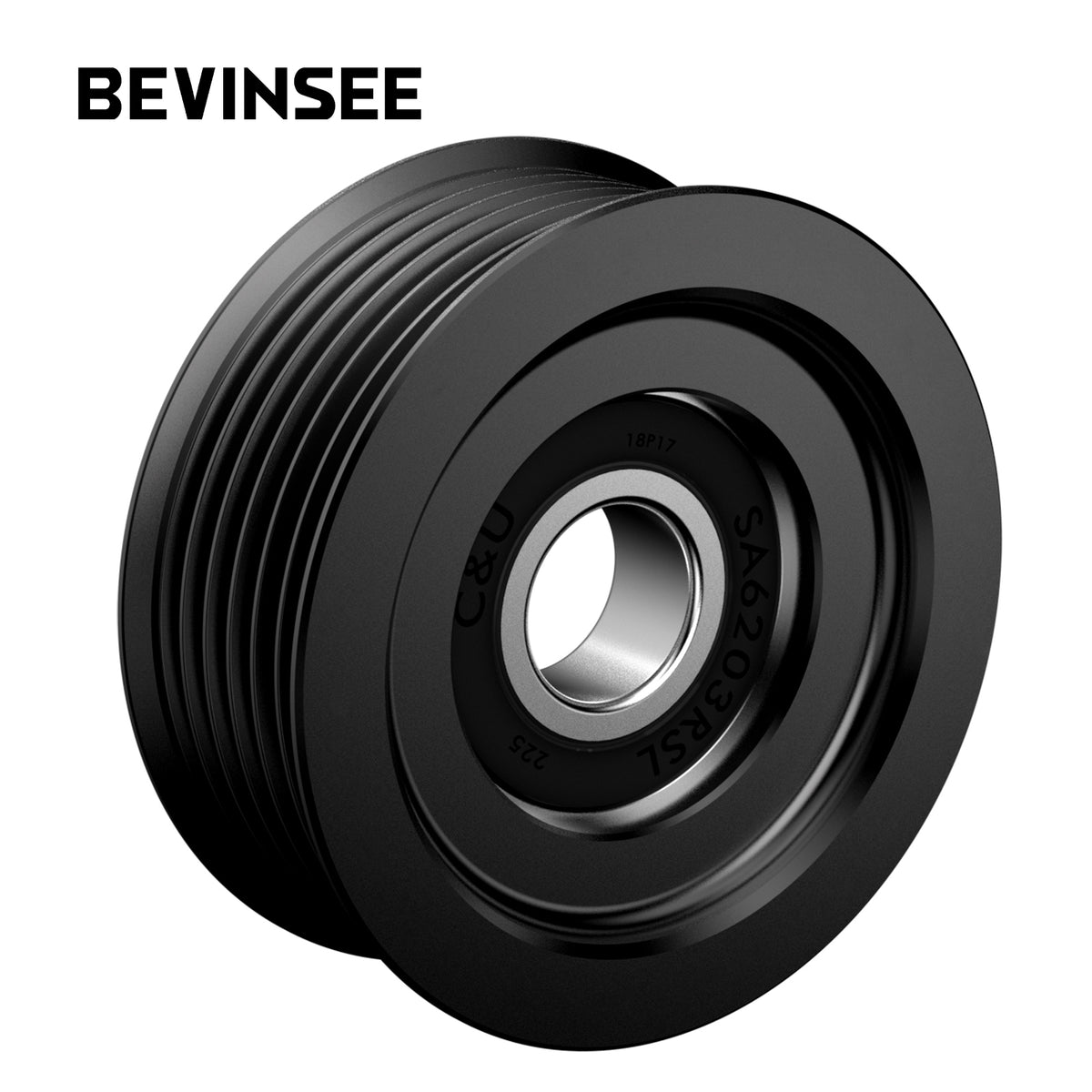 For LS Tensioner Pulley 6 Rib Grooved For Chevrolet Corvette – Bevinsee
