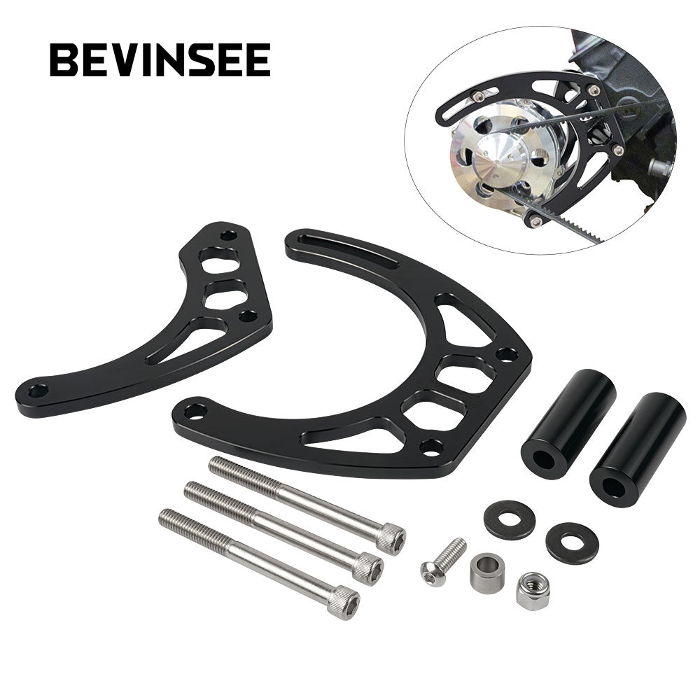 BEVINSEE Alternator Bracket Kit for Water Pump for Chevy 396 427 454 BBC EWP SWP Pulley