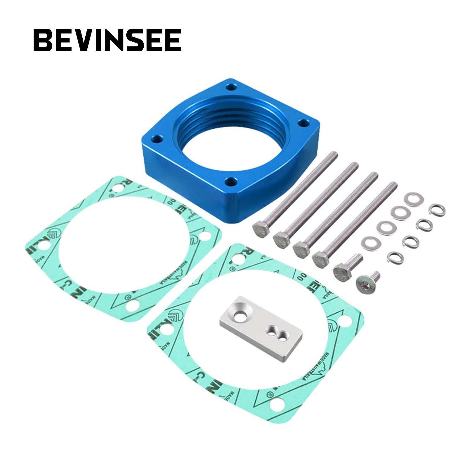 BEVINSEE Throttle Body Spacer for Nissan 350Z 3.5L Engine