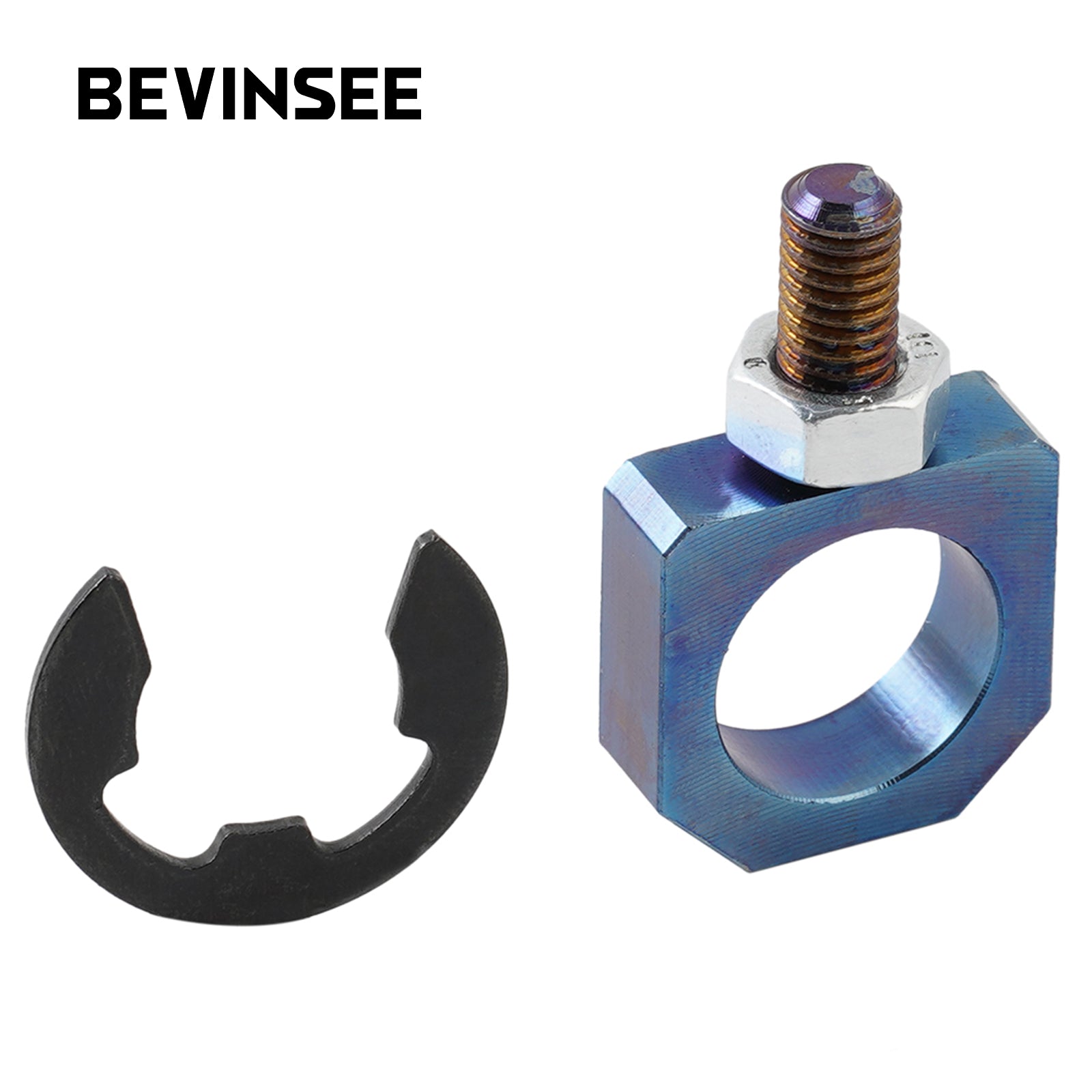 BEVINSEE Turbo Variable Flow Actuator Bolt For Acura RDX 2007-2012 – Blue Burnt Titanium