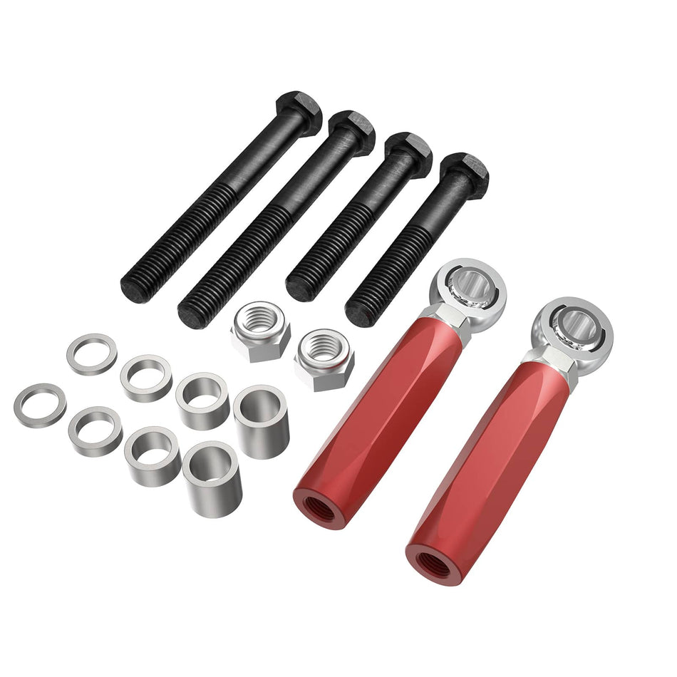 Adjustable Outer Tie-rod Ends For Maximum Bump Steer Kit Manual Rack For Ford Mustang 1979-1993