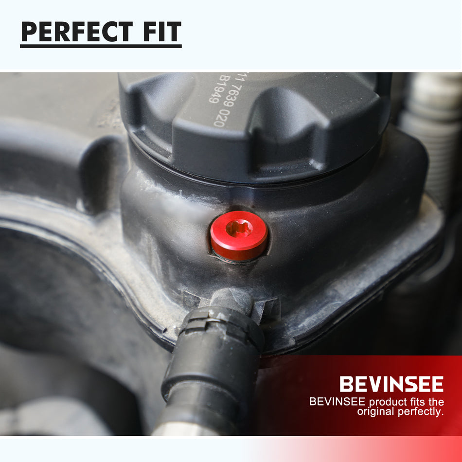 Coolant Bleed Screw Vent Bolt for BMW E88 F23 E30 E46 E92 F30 F32 E34 E39 F10 X3