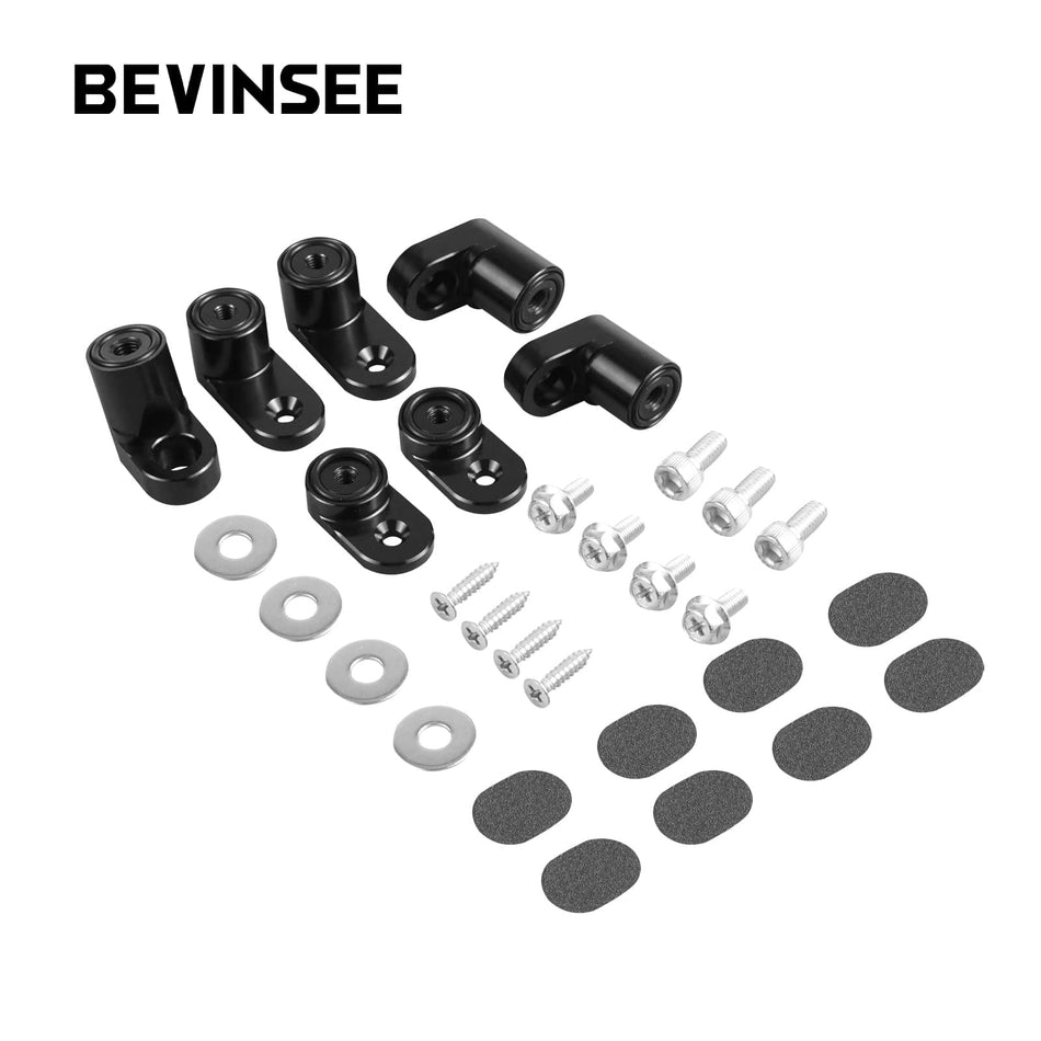 Rear Wing Spoiler Riser Extendsion Kit for Ford Focus ST/RS 2013-2018