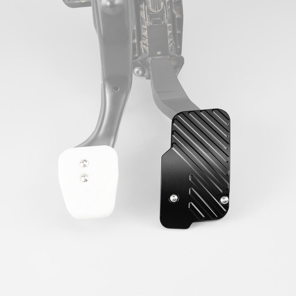 Aluminum Heel / Toe Accelerator Extension Pedal For VW MQB/MQB EVO Golf GTI MK7 MK8 Manual Transmission LHD