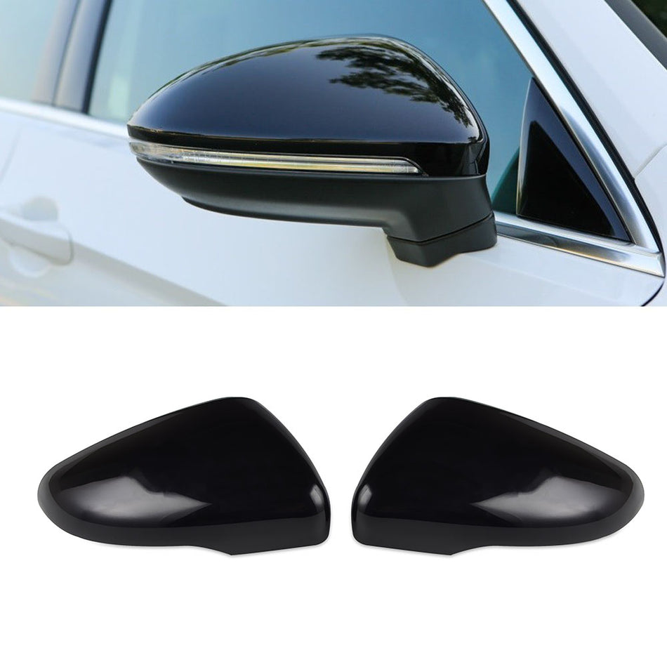 Left & Right Rear View Mirror Cover For VW Golf 2015-2018