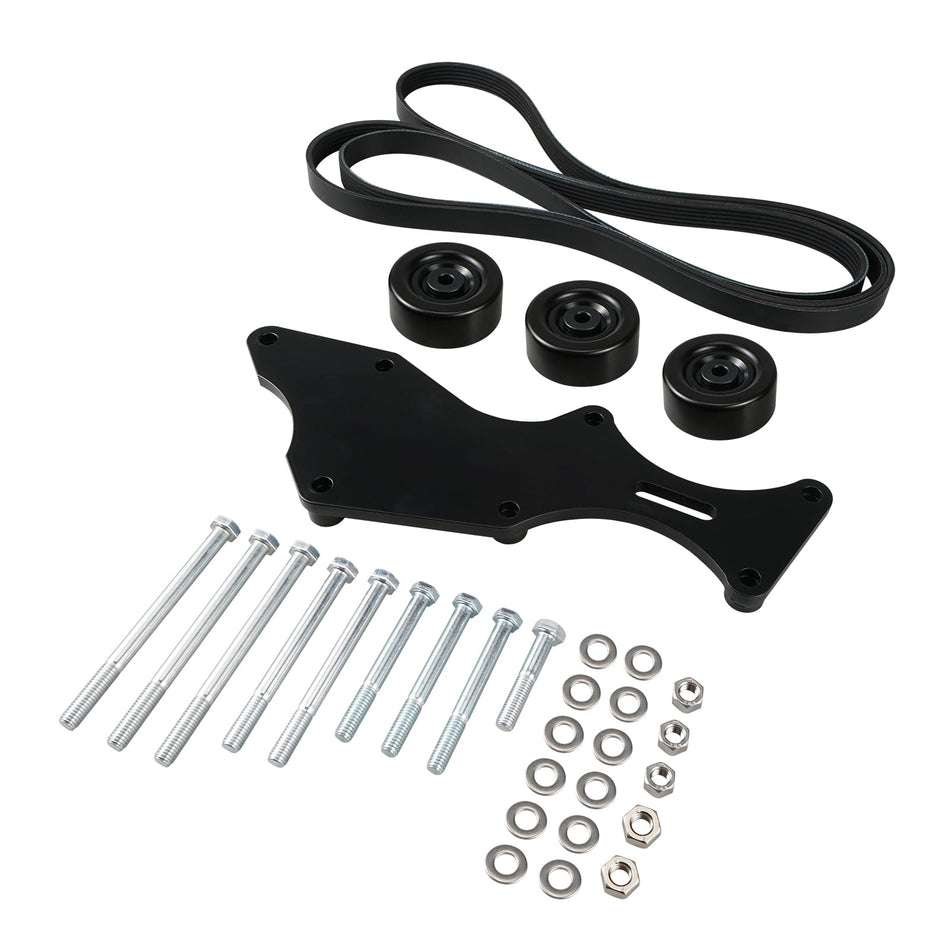 LS Triple Alternator Bracket Kit for Chevy for GM Vortec Engine 2000-2013 4.8 5.3 6.0 6.2 V8