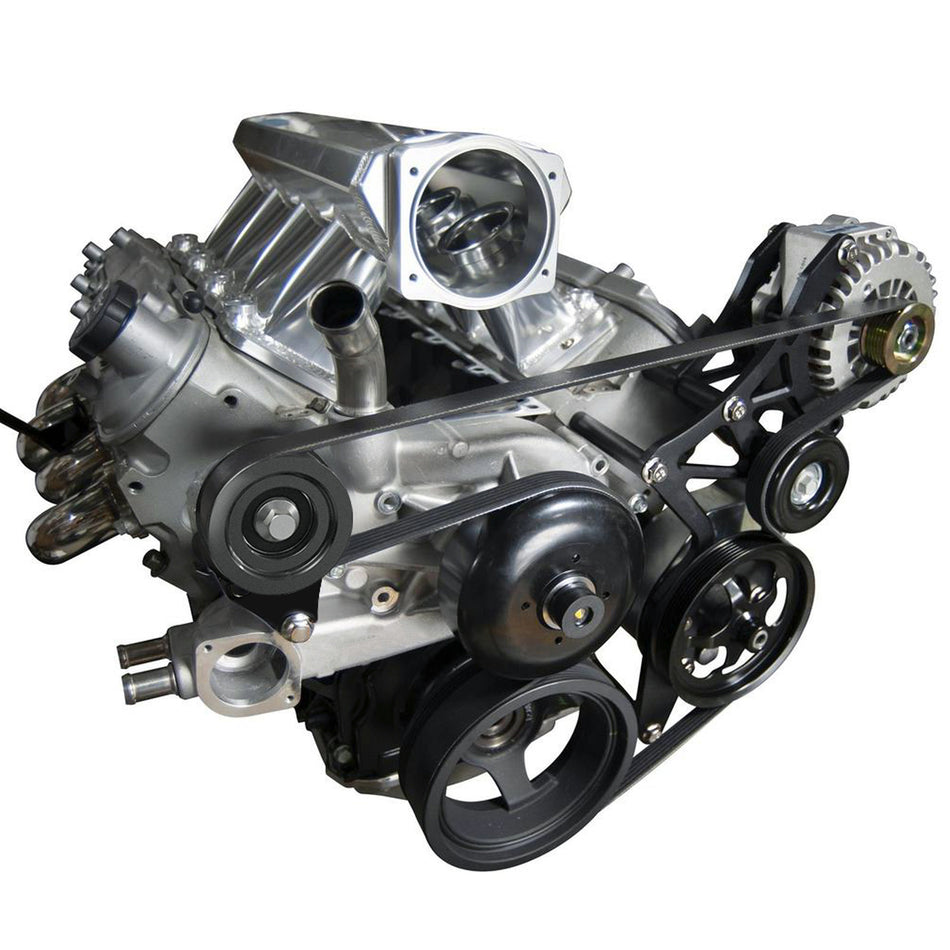 LS Truck Billet Manual Belt Tensioner w/ Pulley For LSX 4.8L 5.3L 6.0L For Silverado Sierra
