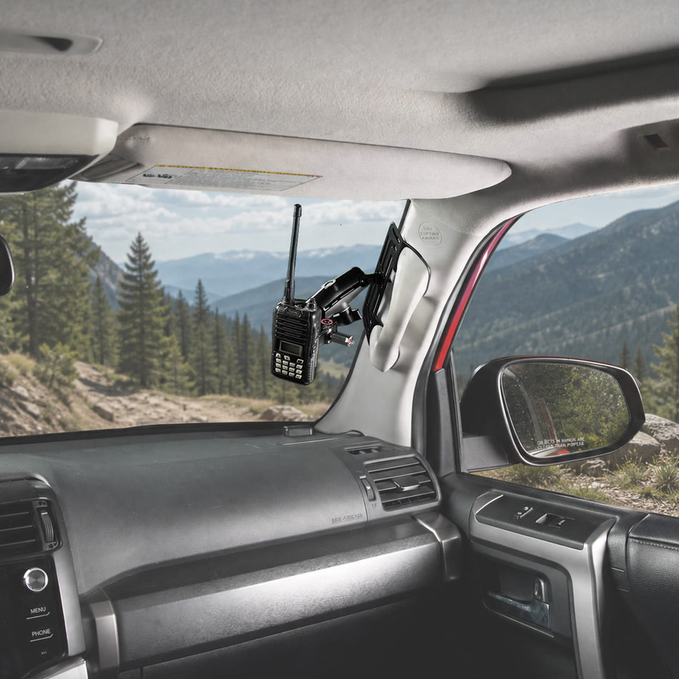 A-pillar Grab Handle Mount For Phones Radios Switch Overlanding For 4Runner 2010-2024