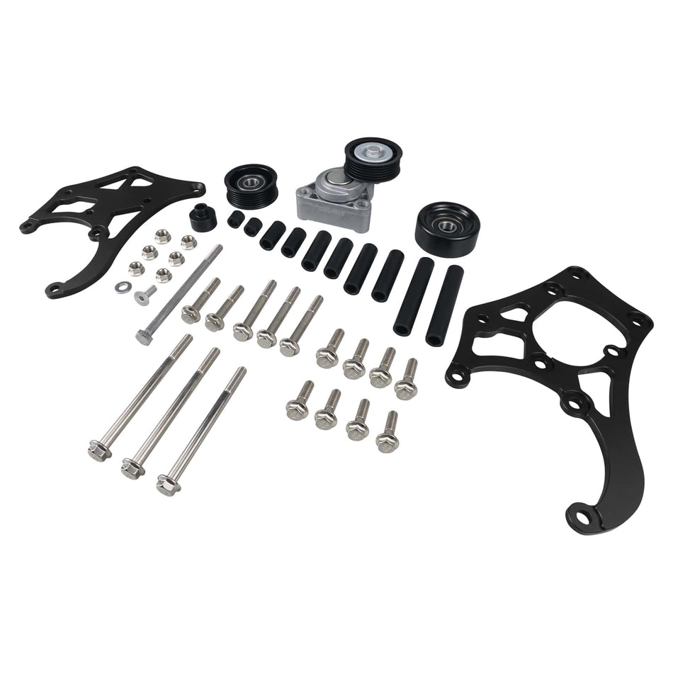 For Sanden 508 LS LSX Truck SUV A/C Air Conditioner Compressor Bracket Tensioner Kit