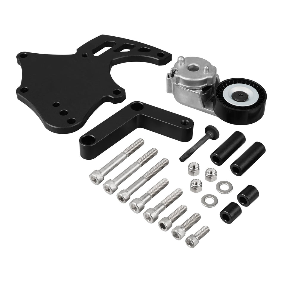 508 A/C Compressor Bracket w/ Tensioner Kit For LS Truck Engine For Chevrolet Avalanche 2007-2013