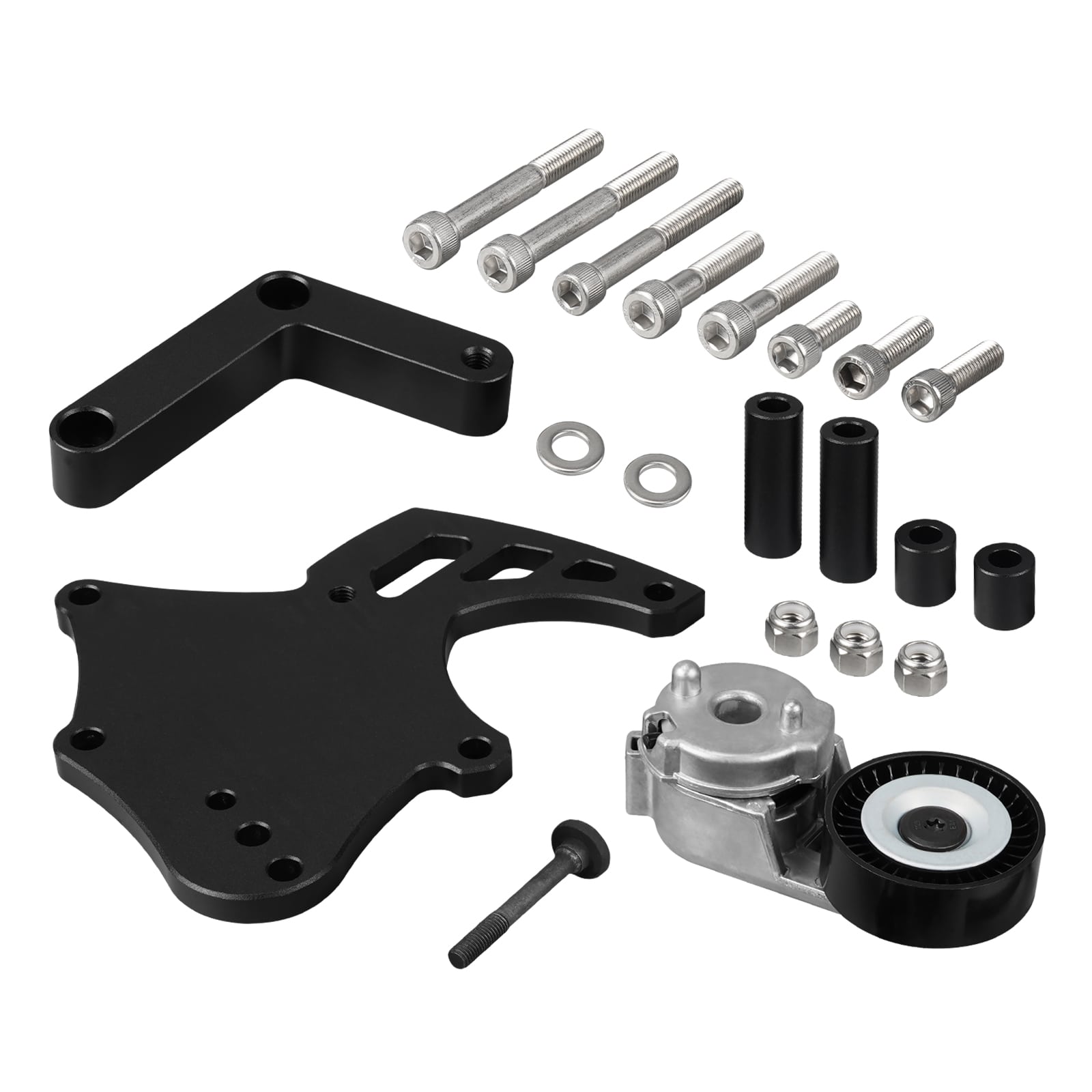 508 A/C Compressor Bracket w/ Tensioner Kit For LS Truck Engine For Ch ...