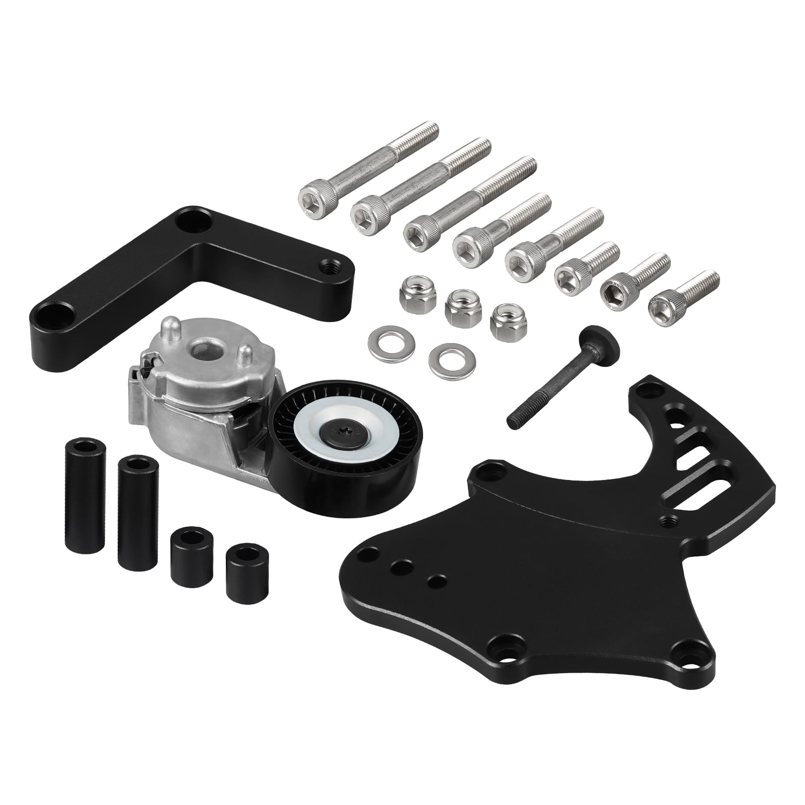 508 A/C Compressor Bracket w/ Tensioner Kit For LS Truck Engine For Ch ...