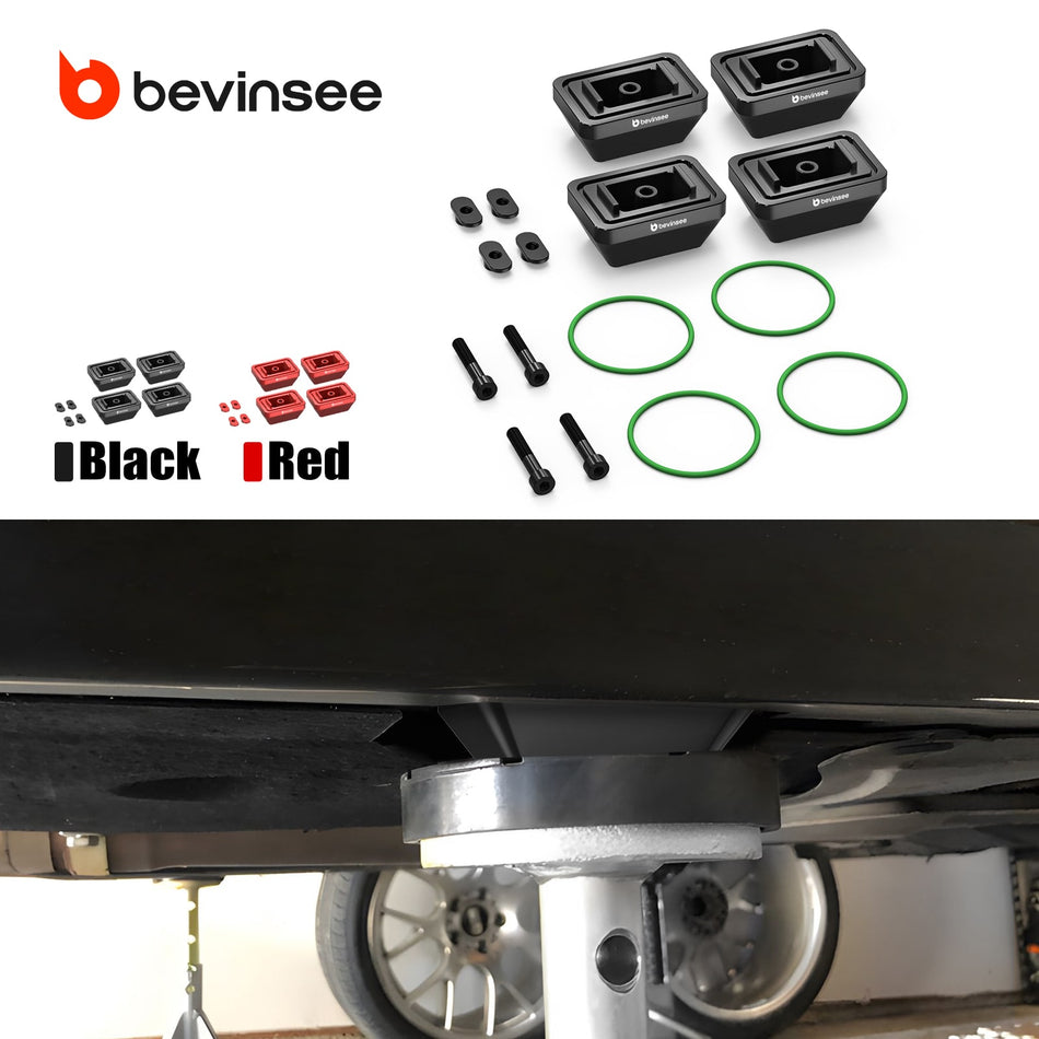 Billet Aluminum Jack Pad Set For BMW E90 E92 E81 E87 E88 F30 F31 F32 F33 F20
