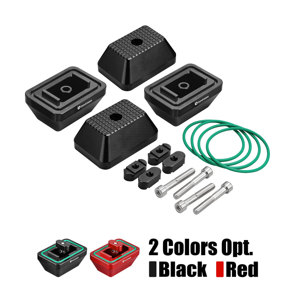 Aluminum Jack Pad Set For BMW E90 E92 E8X F30 F31 F32 F33 F20 F80 M3 M4 Supra A90