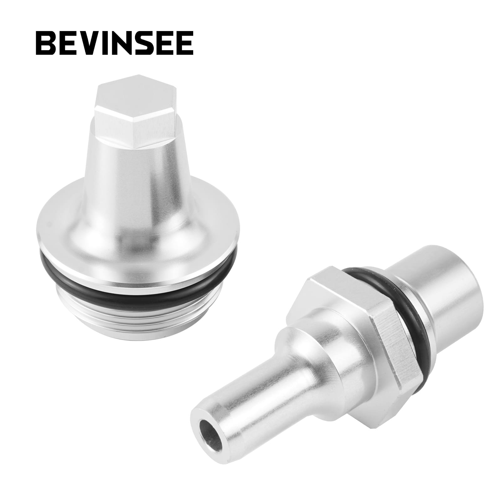 BEVINSEE For N54 Aluminum PCV Cap Cover Upgrade For BMW E82 E88 E89 E90 E91 E92 E93 E60 E61 E71 135i 335i 535i X6 Z4 Twin Turbo Engines