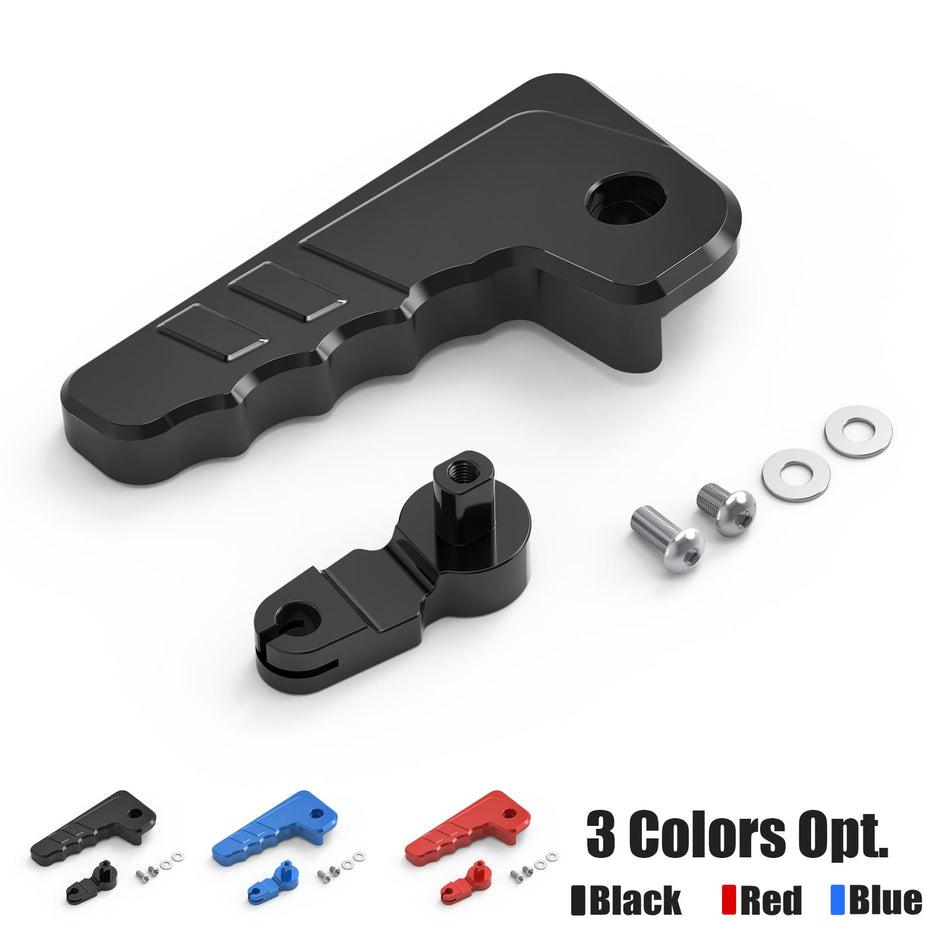 BEVINSEE Aluminum Engine Hood Release Lever Handle For VW Golf MK7