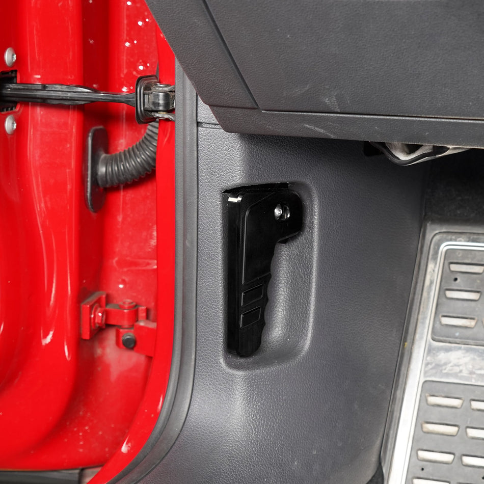 BEVINSEE Aluminum Engine Hood Release Lever Handle For VW Golf MK7