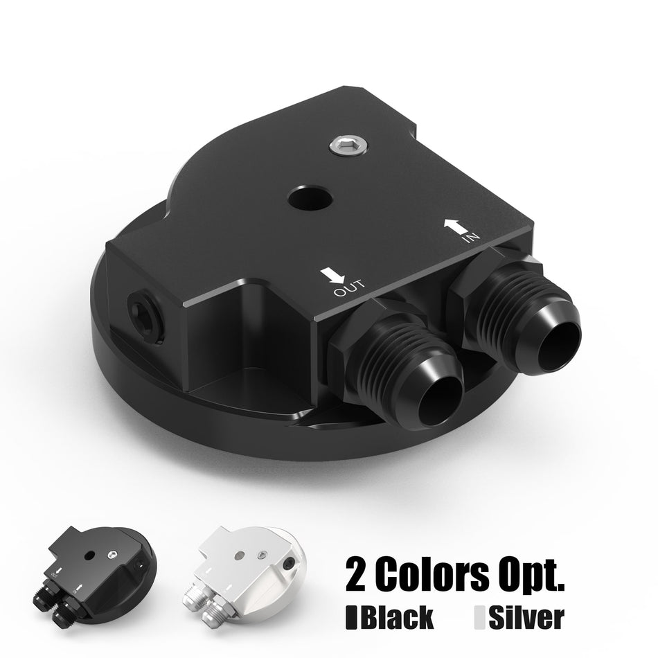 BEVINSEE Engine Oli Cooler Adapter For BMW E36 M3 E34 M50 S50 S52 S54