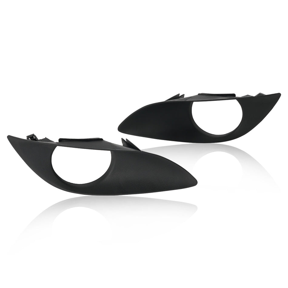 Pair Front Bumper Fog Light Clear w/ Switch Fits For Toyota Yaris Hatchback 09-11