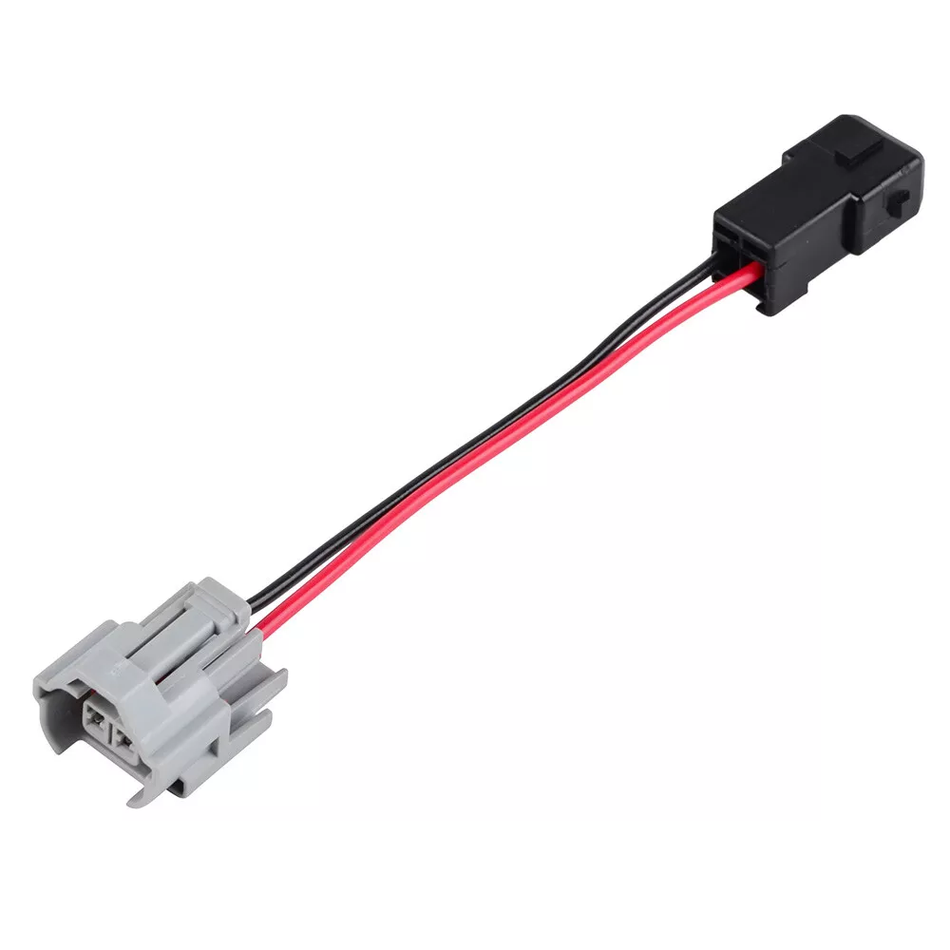5X Injector Adapter Connector For Denso Female to EV1 For Bosch Male Wired Clip