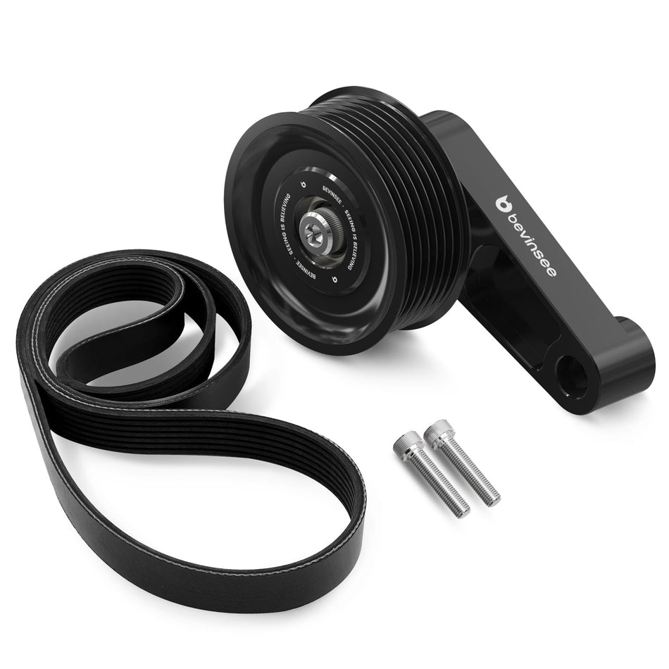 BEVINSEE K Series Swap Adjustable EP3 Idler Pulley Kit For Honda Civic Integra Acura K24
