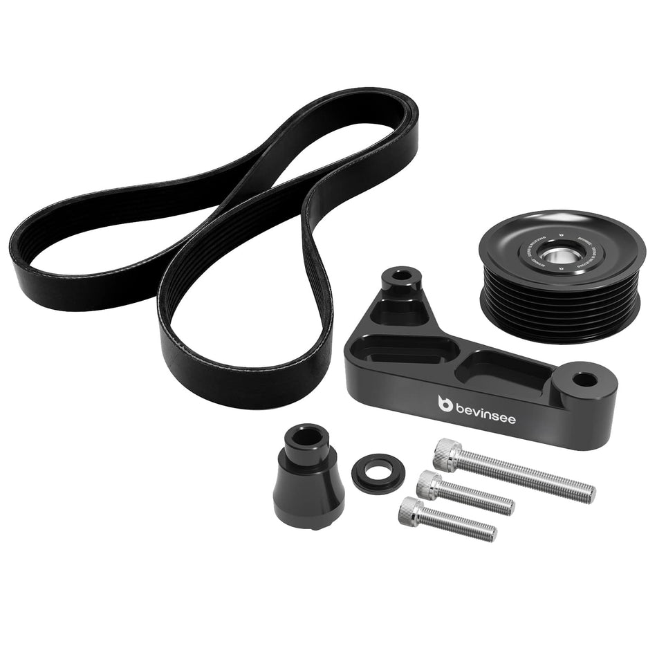 BEVINSEE K20 Swap Adjustable EP3 Idler Pulley Kit For Honda For Acura