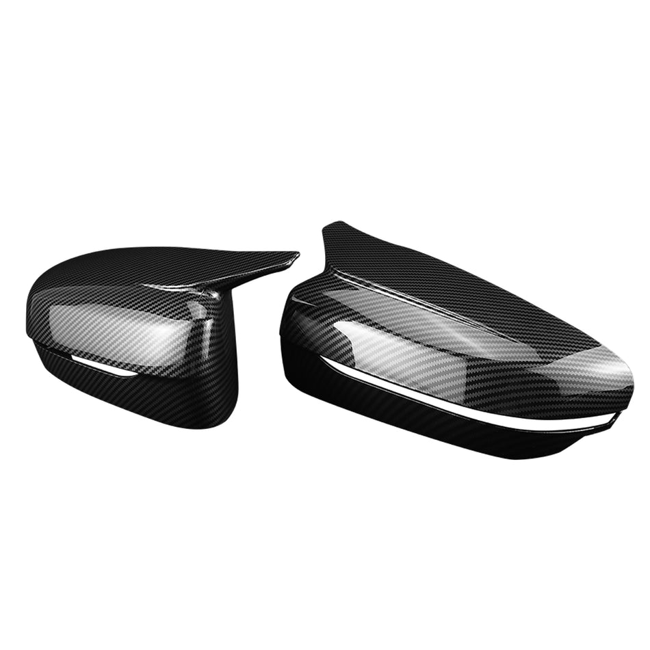 M-Style Carbon Fibre Look Mirror Caps Fit For BMW G20 G21