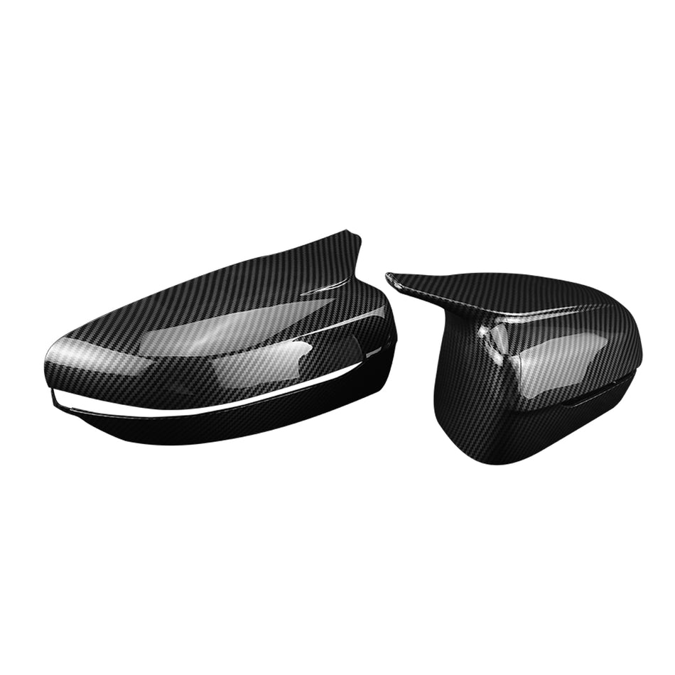 M-Style Carbon Fibre Look Mirror Caps Fit For BMW G20 G21