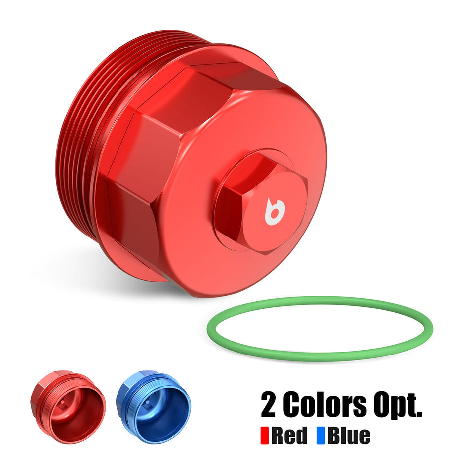 Aluminum Oil Filter Housing Cap For BMW E90 E92 E93 M3 S65 V8 Engine
